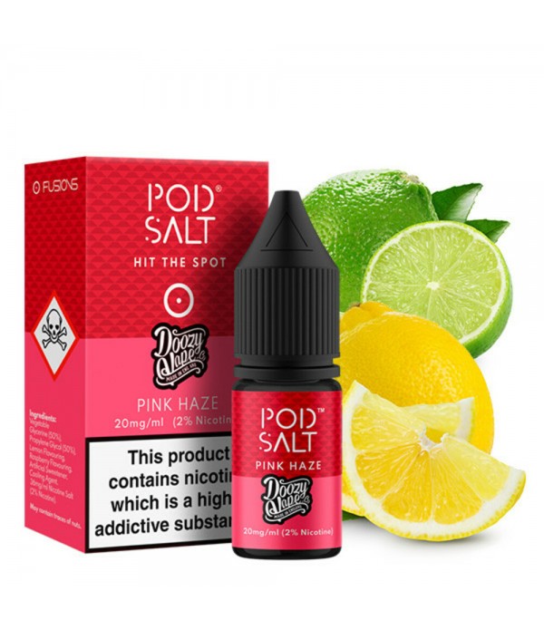 Pod Salt - Fusion - Pink Haze Nikotinsalz Liquid 1...