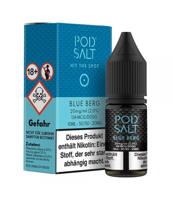 Pod Salt - Blue Berg Nikotinsalz Liquid 10ml