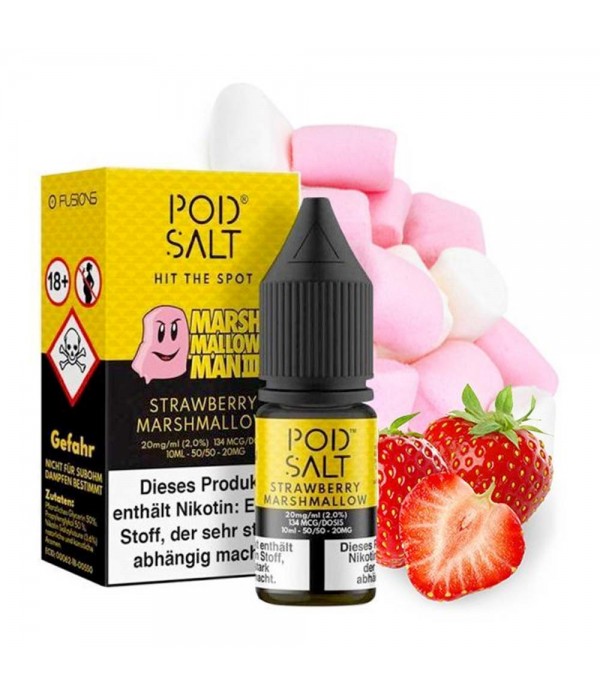 Pod Salt - Fusion - Marshmallow Man Nikotinsalz Li...