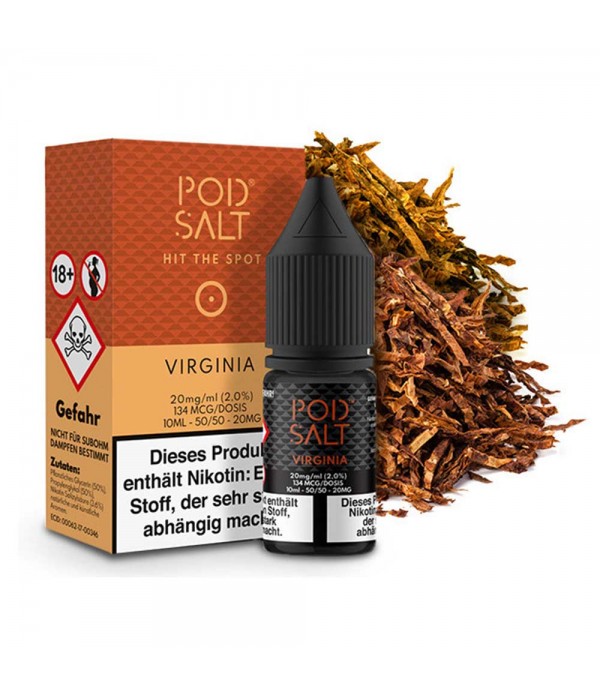 Pod Salt - Virginia Nic Salt Liquid 10ml