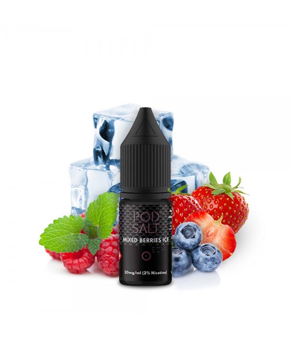 Pod Salt - Mixed Berries Ice Nic Salt e-Juice 10ml