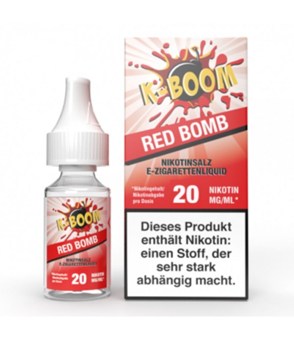 K-Boom - Nic Salt Red Bomb 10ml