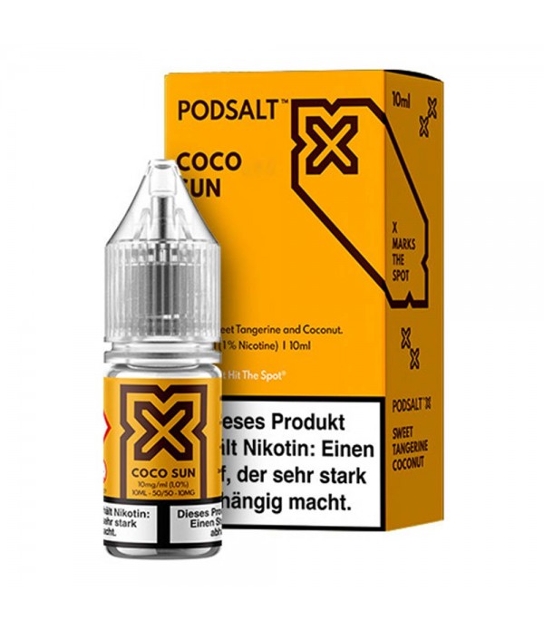 Pod Salt X - Coco Sun Nikotinsalz Liquid 10ml