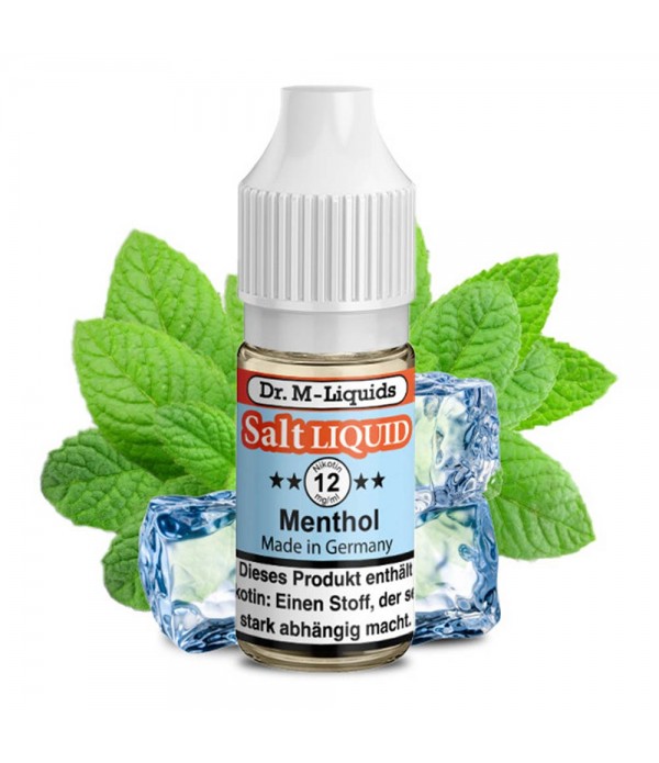 Dr. M - Menthol nicotine salt e-Juice