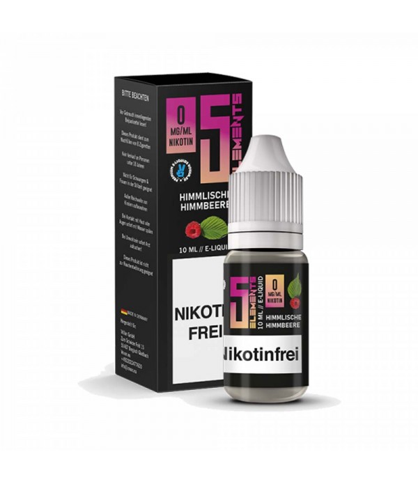 5 ELEMENTS - Himmlische Himbeere Liquid 10ml