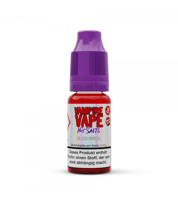 Vampire Vape - Blood Sukka NicSalt Liquid