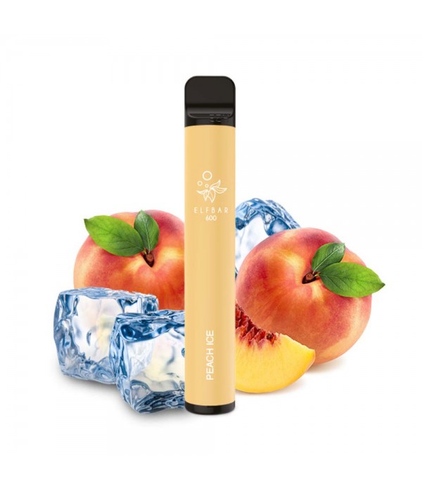 Elf Bar 600 - Nicotine free - Peach Ice