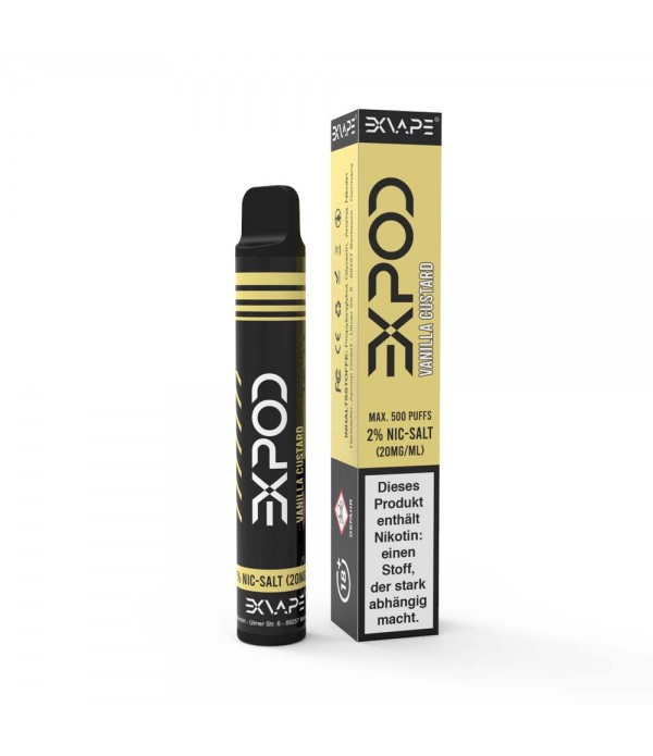 EXVAPE - EXPOD Disposable - Vanilla Custard 20mg