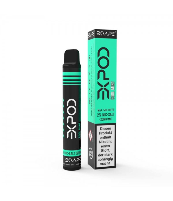 EXVAPE - EXPOD Disposable - Cool Mint 20mg
