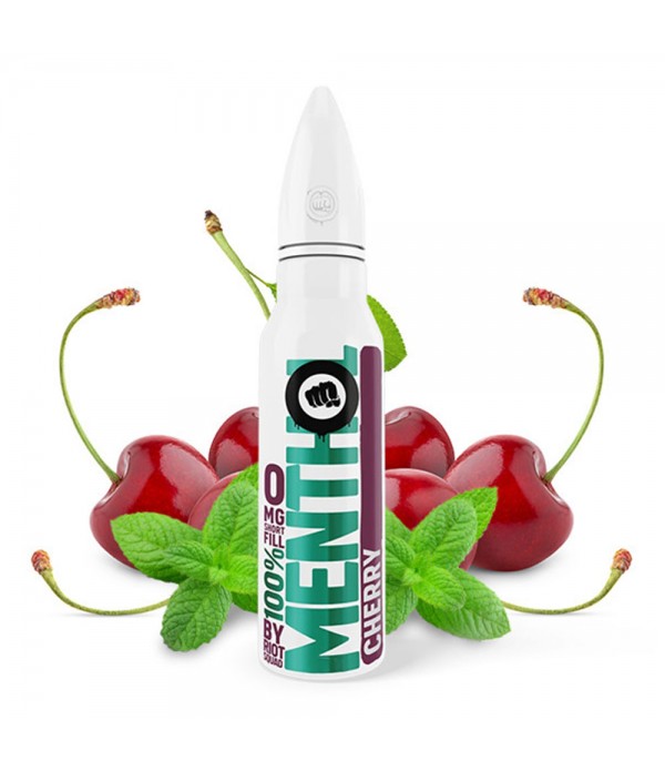 Riot Squad - 100% Menthol Cherry Shortfill 50ml