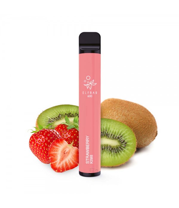 Elf Bar 600 - Disposable - Strawberry Kiwi 20mg