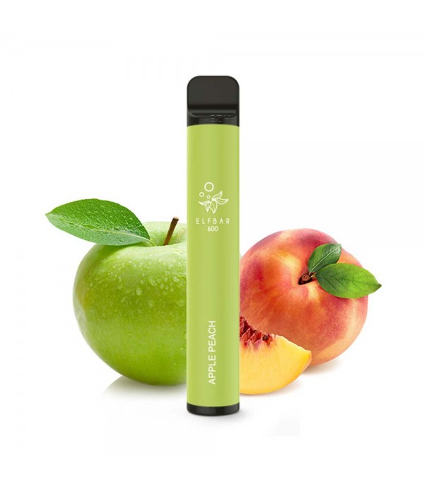 Elf Bar 600 - Disposable - Apple Peach 20mg